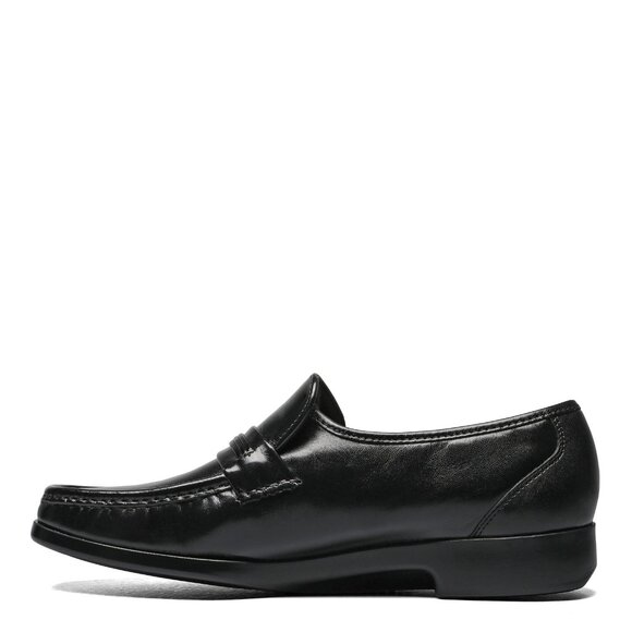 Men's Florsheim, Riva Poly Slip-On 17088-01 Black Leather 11 1/2 D - Picture 15 of 15